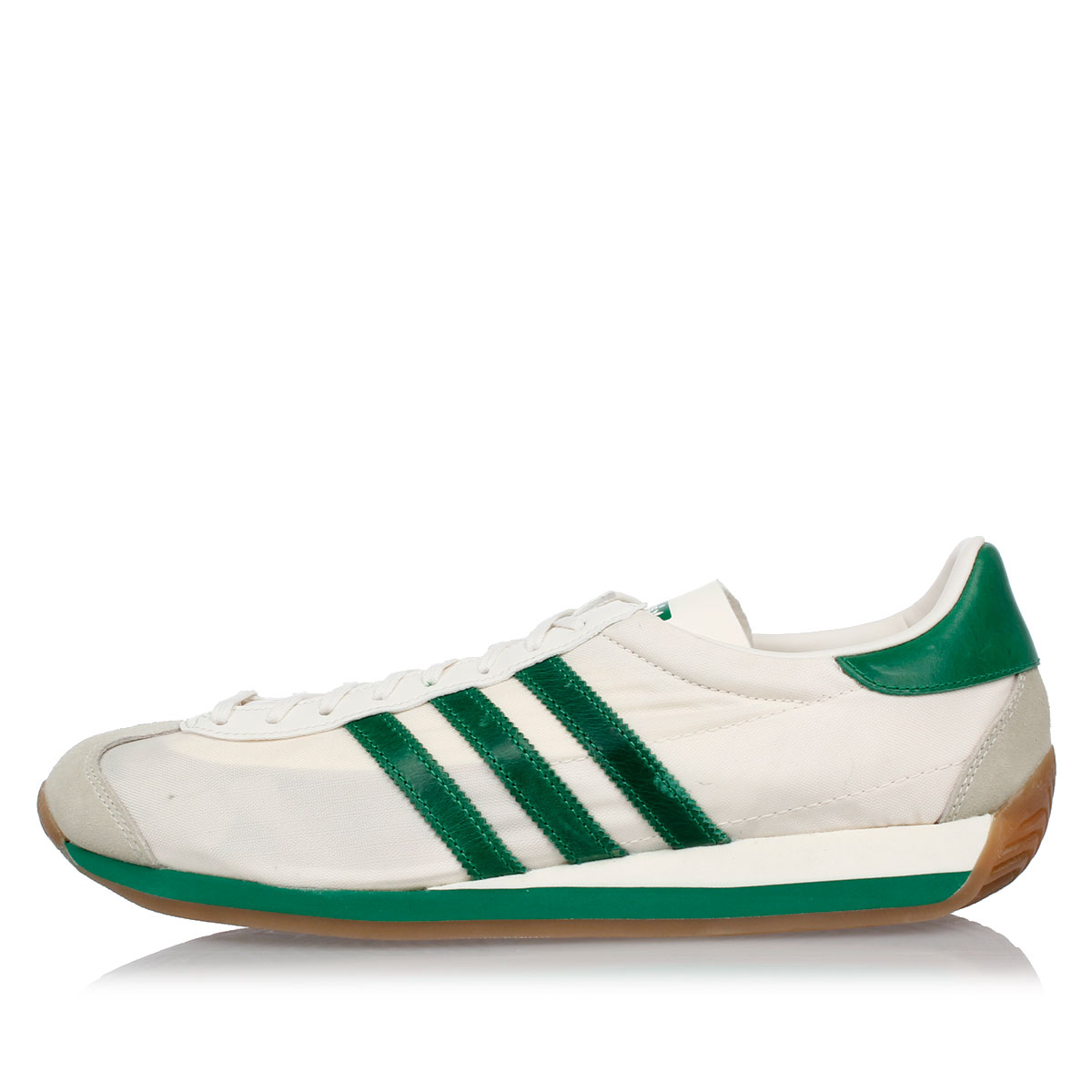 adidas country white green