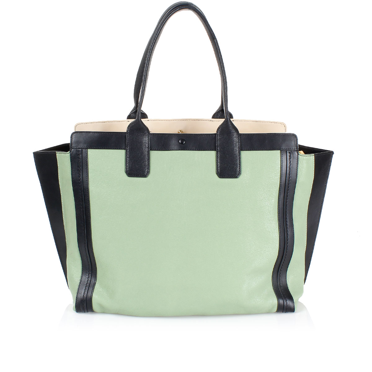 chloe handbags online - Chloe Women Bicolor Leather Shopping Bag - Spence Outlet