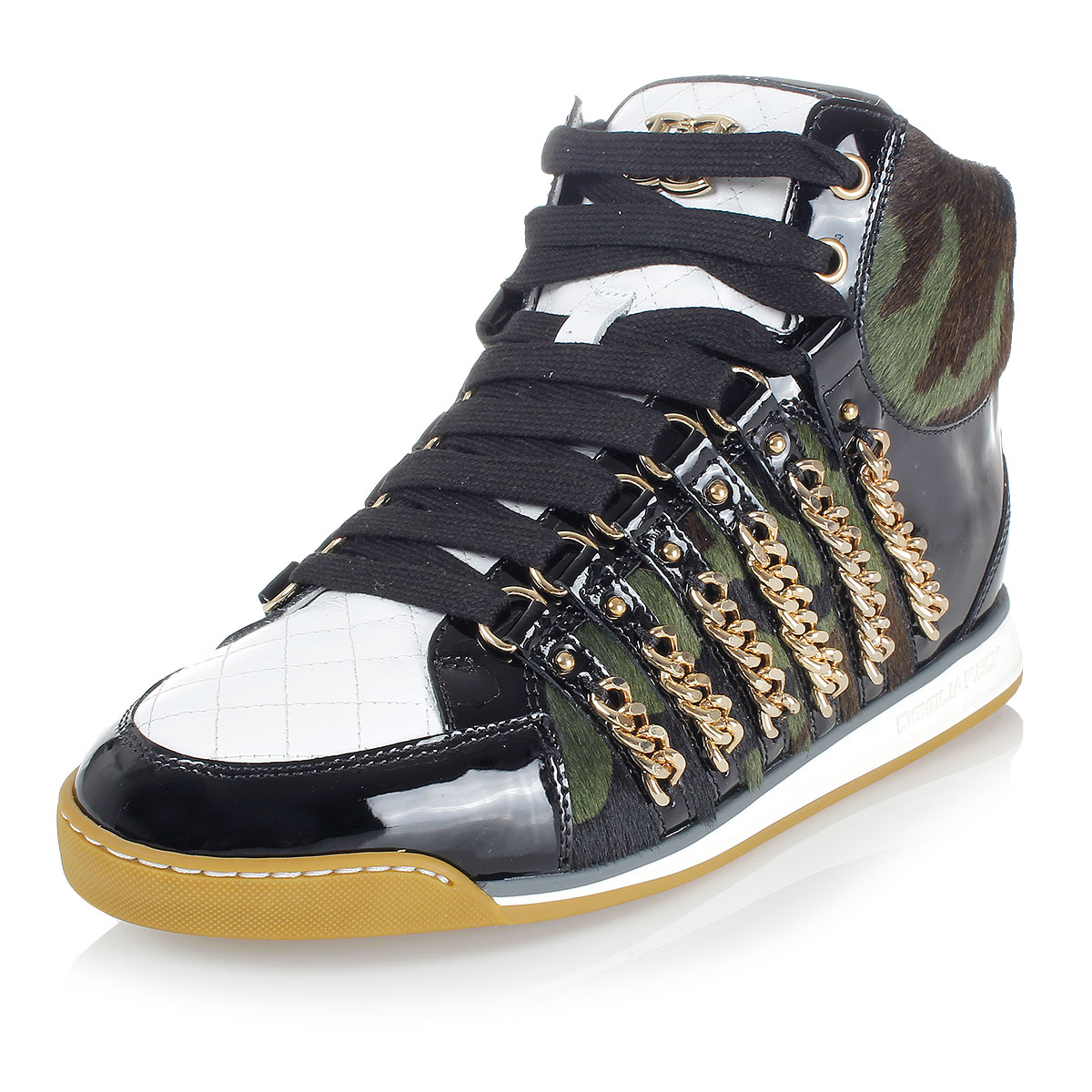 dsquared2 leather sneakers