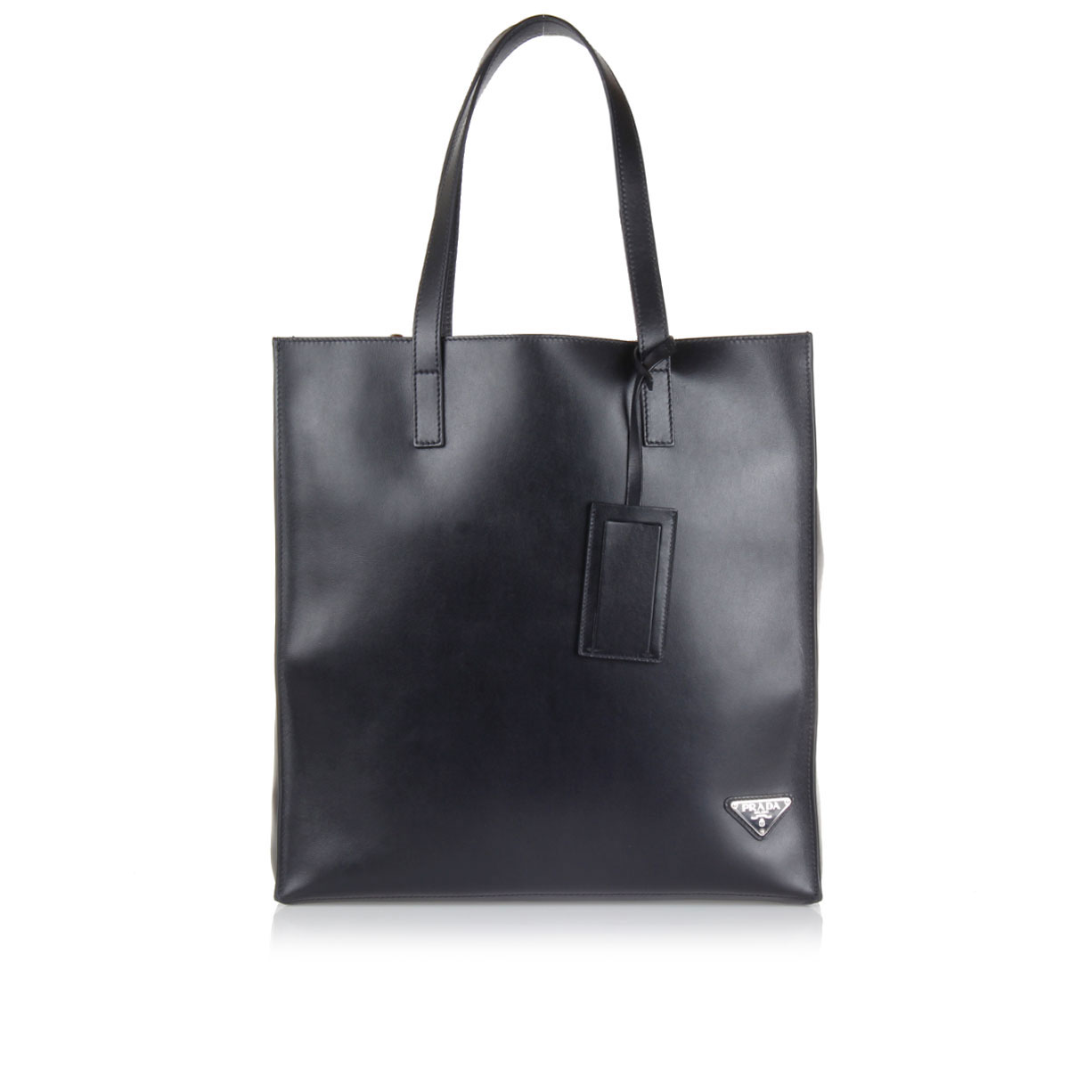 Prada Men Leather shopping Bag - Spence Outlet  